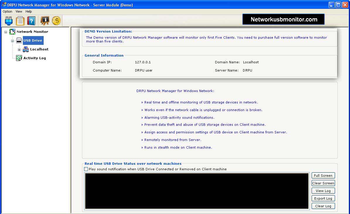 Screenshot of Blocking USB Ports 4.0.1.6